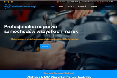 Strona Mechanika w Nowej Rudzie