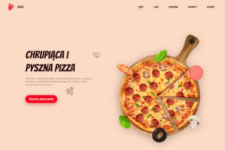 strona internetowa pizzerii